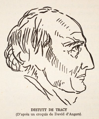 Destutt de Tracy by Pierre Jean David d